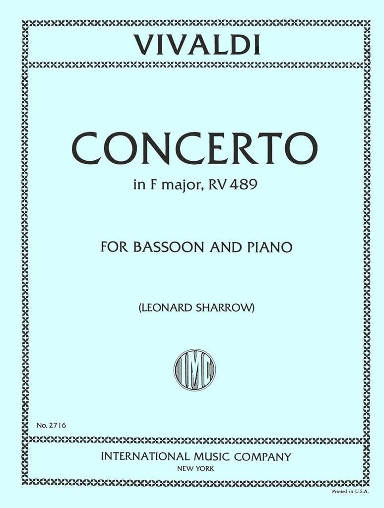 Concerto F Viii N. 20 Fa (Sharrow)